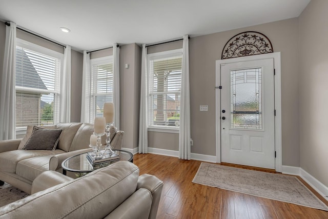 5190 Giardino Dr, Mount Juliet, TN 37122 - foyer featuring baseboards and wood finished floors