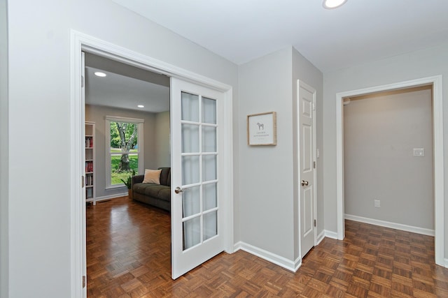 600 Riverview Dr, Franklin, TN 37064 - hallway featuring baseboards and recessed lighting