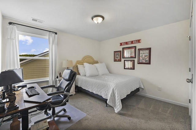 6013 Doster Rd, Smyrna, TN 37167 - carpeted bedroom featuring an office area and baseboards