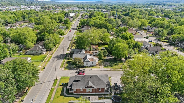 1601 S Willow St, Chattanooga, TN 37404 - aerial view of residential area featuring mountains