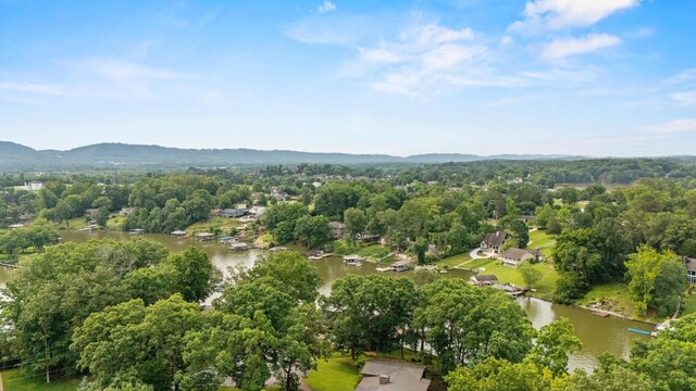 7321 Coastal Dr, Harrison, TN 37341 - bird's eye view of a water and mountain view