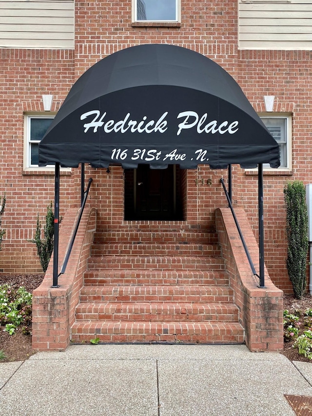 116 31st Ave N Unit 104, Nashville, TN 37203 - view of property entrance