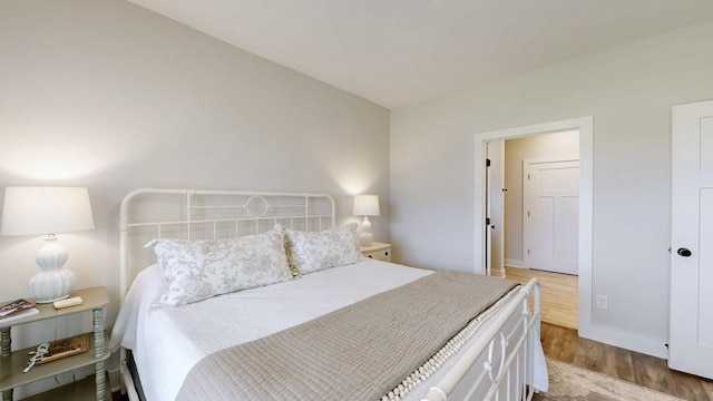 1137 Fiona Dr, Lebanon, TN 37087 - bedroom with wood finished floors and baseboards