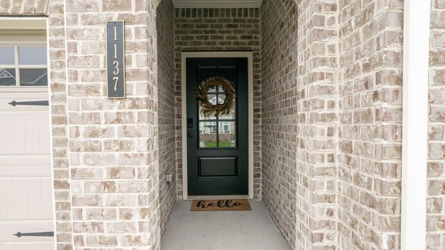 1137 Fiona Dr, Lebanon, TN 37087 - doorway to property featuring brick siding