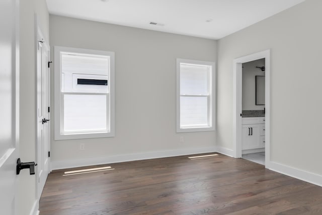 1816B Ashton Ave, Nashville, TN 37218 - empty room featuring dark wood-type flooring and baseboards