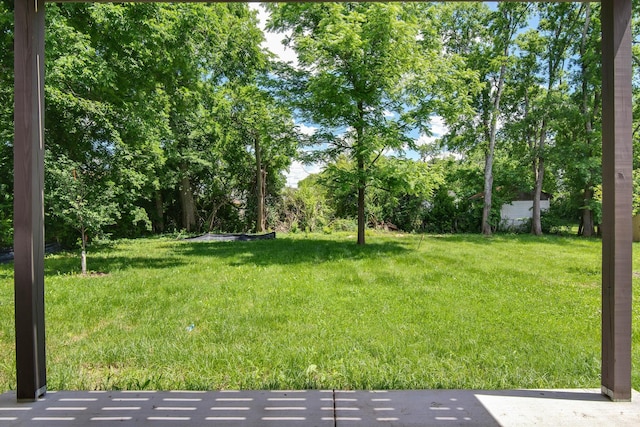 1816A Ashton Ave, Nashville, TN 37218 - view of green lawn featuring view of wooded area