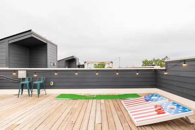 1144 Harmony Way, Nashville, TN 37207 - view of wooden deck