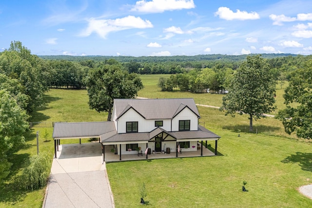 2824 Robert Truelove Rd, Columbia, TN 38401 - view from above of property