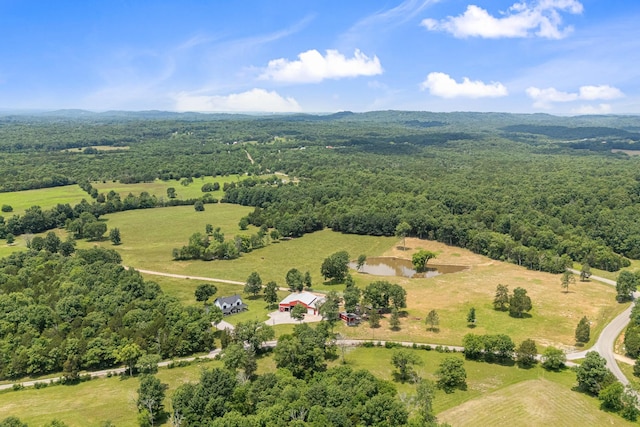 2824 Robert Truelove Rd, Columbia, TN 38401 - view of rural area with a heavily wooded area