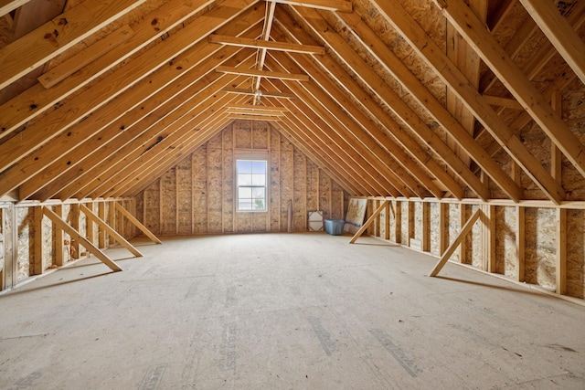 1712 Sorrell Park Dr, Spring Hill, TN 37174 - view of unfinished attic