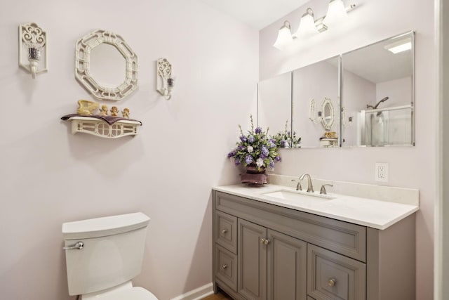 1540 Centerville Hwy, Hohenwald, TN 38462 - full bath featuring vanity, toilet, and a shower