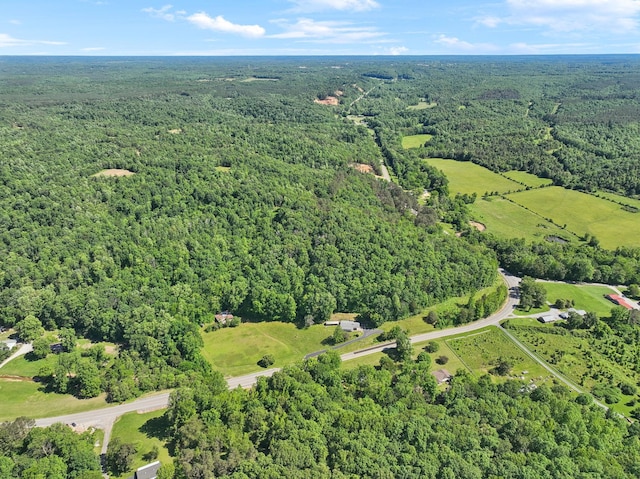 1540 Centerville Hwy, Hohenwald, TN 38462 - aerial overview of property's location featuring a forest