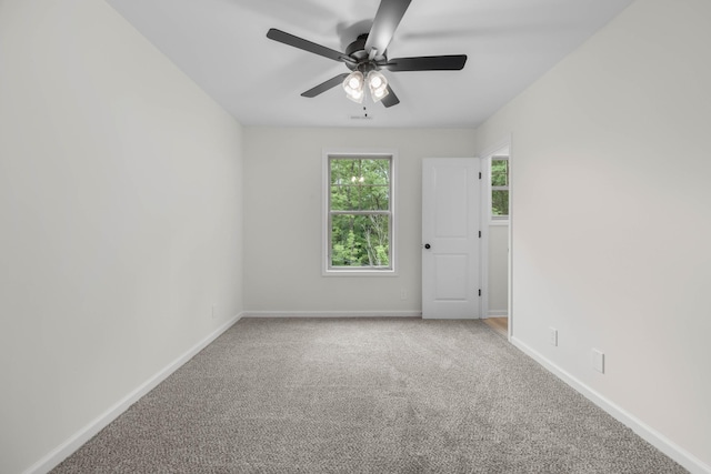 174 Oak St, Clarksville, TN 37042 - carpeted spare room featuring ceiling fan and baseboards