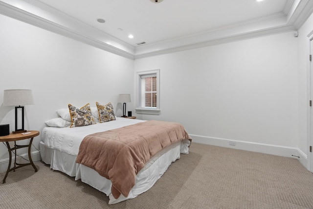 100 Church St, Franklin, TN 37064 - bedroom featuring carpet floors, ornamental molding, and baseboards