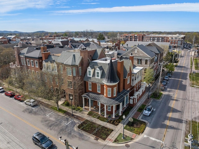 100 Church St, Franklin, TN 37064 - aerial perspective of suburban area