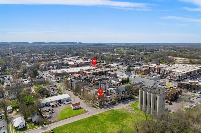 100 Church St, Franklin, TN 37064 - aerial view of mountains
