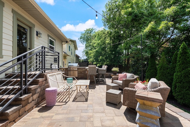 441 Highpoint Ter, Brentwood, TN 37027 - view of patio with outdoor lounge area