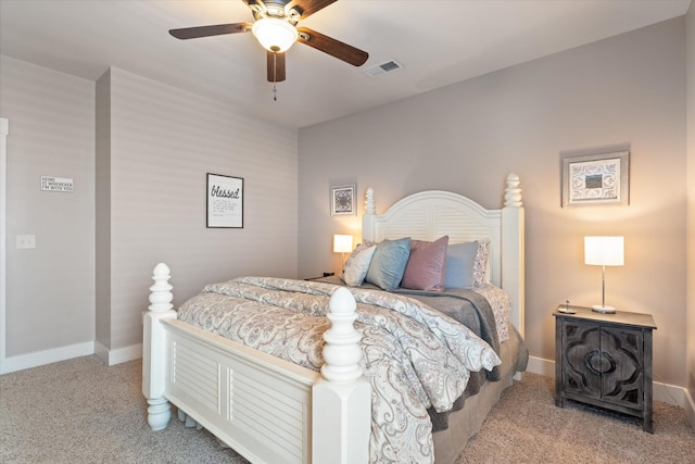 441 Highpoint Ter, Brentwood, TN 37027 - bedroom featuring carpet floors, baseboards, and a ceiling fan