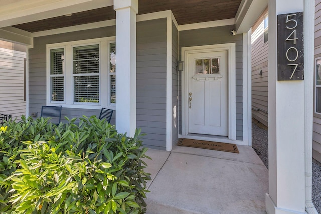 5407 Tennessee Ave, Nashville, TN 37209 - view of exterior entry with a porch