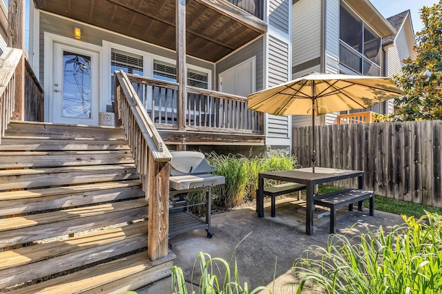 5407 Tennessee Ave, Nashville, TN 37209 - view of patio / terrace featuring grilling area