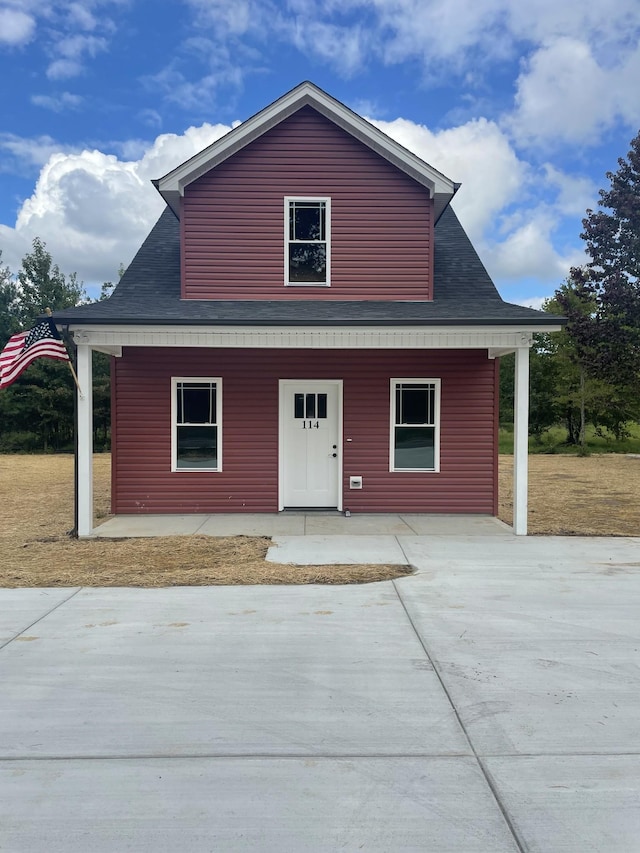 114 Eno Rd, Dickson, TN 37055 - view of front of property with a porch and a shingled roof