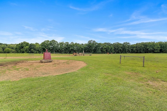 1034 Salem Rd, Lebanon, TN 37090 - view of green lawn featuring a view of rural / pastoral area