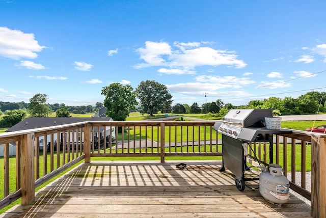 1310 Ray Broyles Rd, Sparta, TN 38583 - wooden terrace featuring a yard