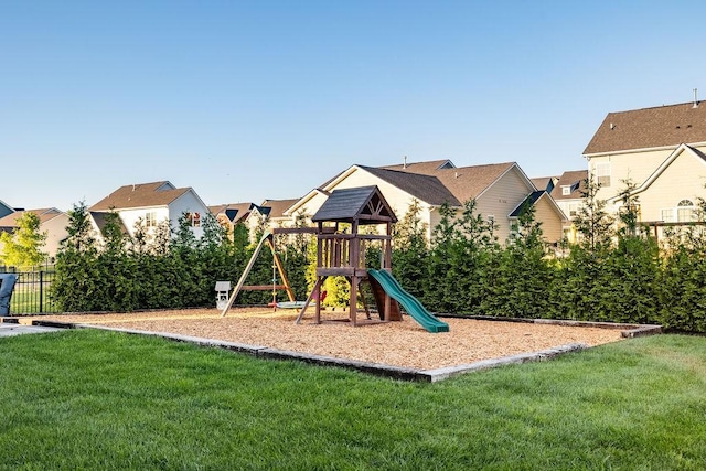 6050 Huntmere Ave, Franklin, TN 37064 - community play area featuring a residential view
