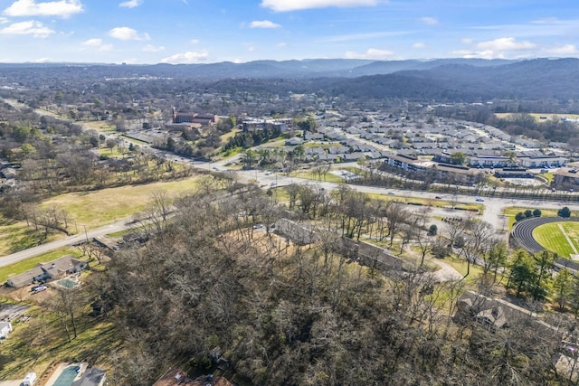 6608 Brookmont Ter, Nashville, TN 37205 - aerial view of property's location with a mountain backdrop