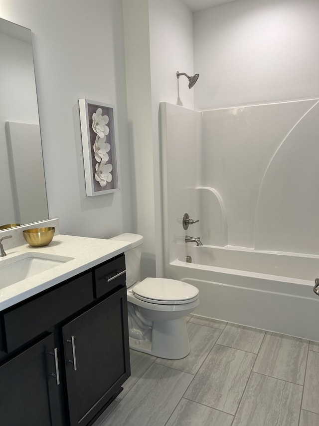 6705 Major Hutchings Dr, Hermitage, TN 37076 - full bath with vanity, toilet, and bathing tub / shower combination