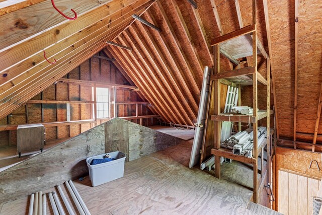 1313 Stayton Rd, Cumberland Furnace, TN 37051 - view of unfinished attic