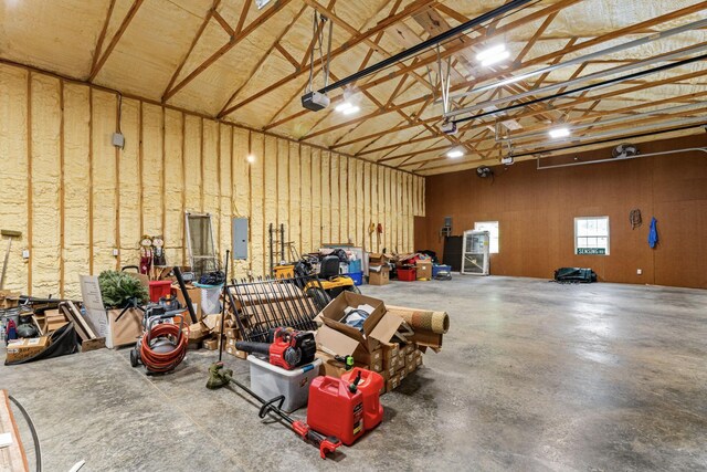 1313 Stayton Rd, Cumberland Furnace, TN 37051 - garage featuring electric panel