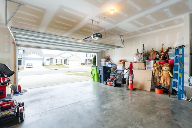 4043 Beach Way, White House, TN 37188 - garage with a garage door opener