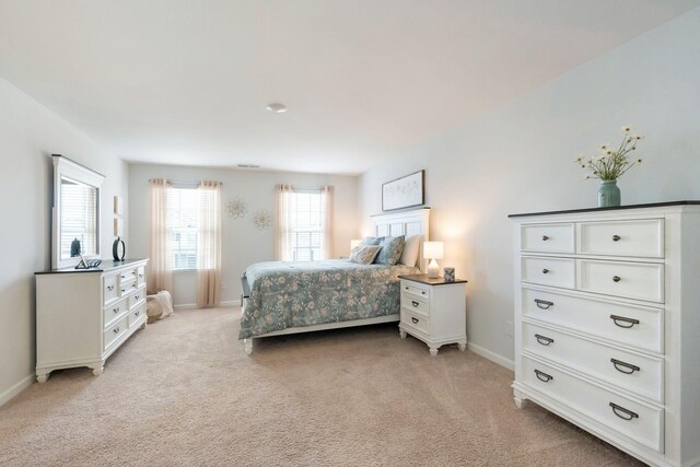 4043 Beach Way, White House, TN 37188 - bedroom featuring baseboards and light colored carpet