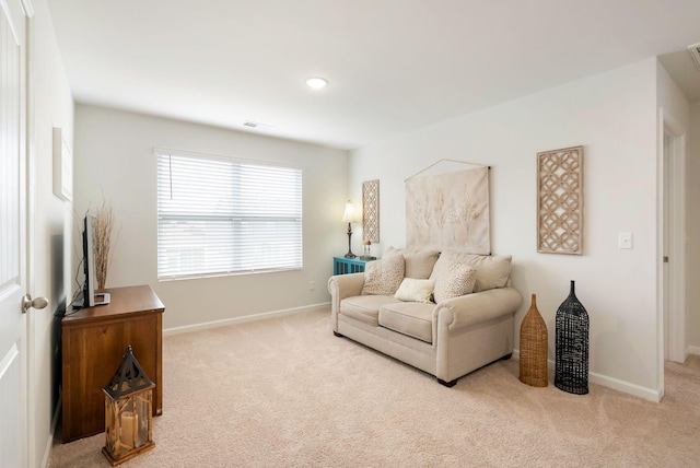 4043 Beach Way, White House, TN 37188 - carpeted living room featuring baseboards