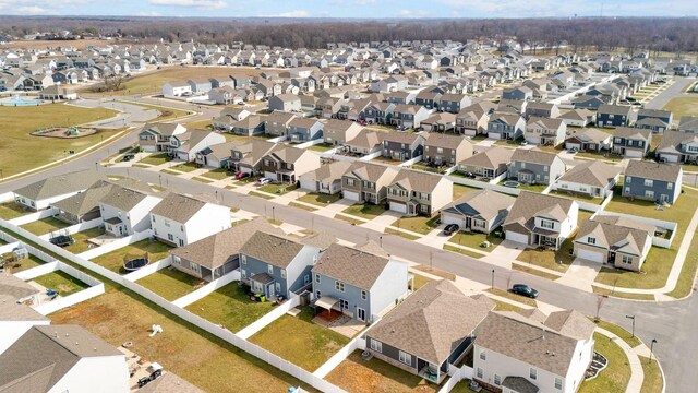 4043 Beach Way, White House, TN 37188 - aerial perspective of suburban area