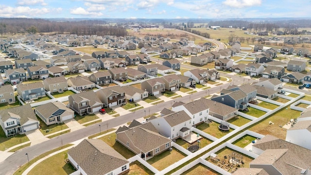 4043 Beach Way, White House, TN 37188 - aerial perspective of suburban area
