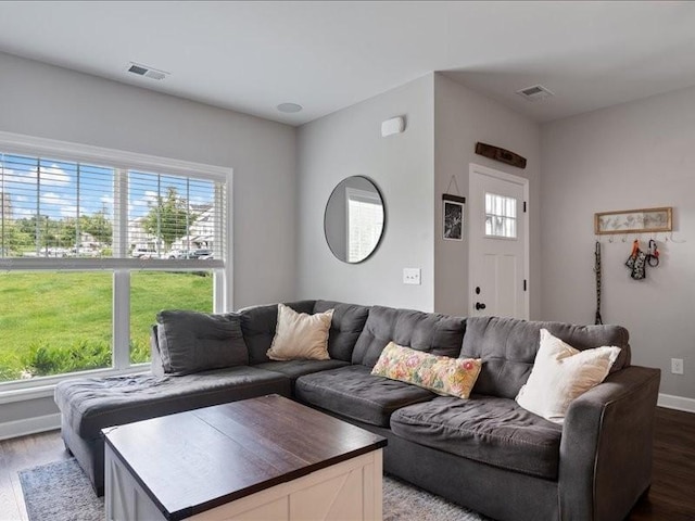 401 Queen Ln, Gallatin, TN 37066 - living room with wood finished floors and baseboards