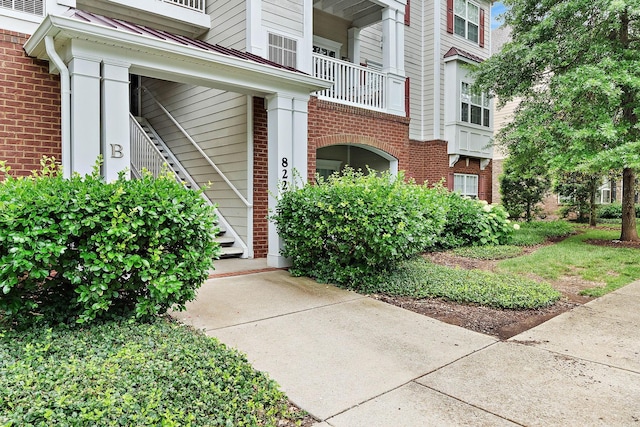 8221 Lenox Creekside Dr Unit 10, Antioch, TN 37013 - entrance to property with brick siding