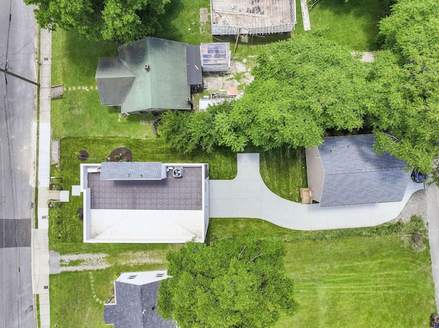 712 N 5th St, Nashville, TN 37207 - bird's eye view