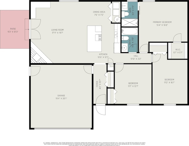 109 Pebble Creek Rd, Franklin, TN 37064 - room layout