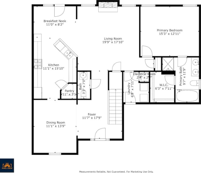 2034 Lincoln Rd, Spring Hill, TN 37174 - home floor plan