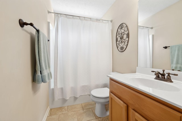 4641 Cather Ct, Nashville, TN 37214 - bathroom with vanity, toilet, and shower / tub combo