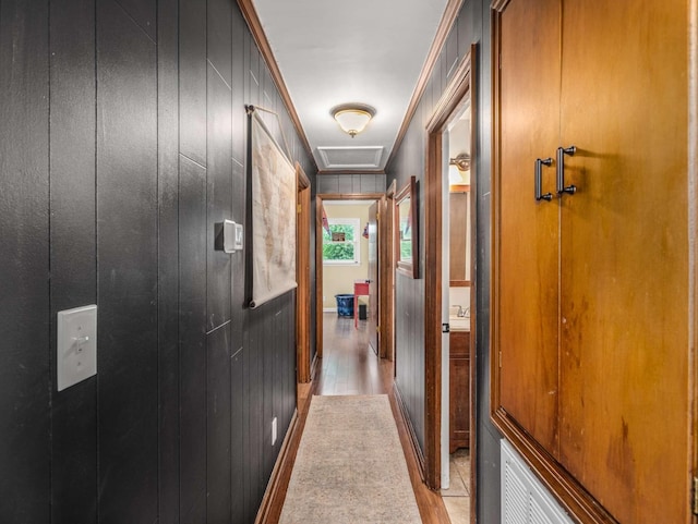 2521 Greens Mill Rd, Columbia, TN 38401 - hall featuring light wood-style flooring