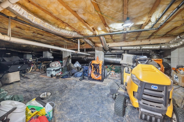 1179 Viewmont Dr, Clarksville, TN 37040 - view of inside crawl space