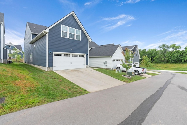 8061 Warbler Way, Brentwood, TN 37027 - traditional home with driveway, a front lawn, and an attached garage