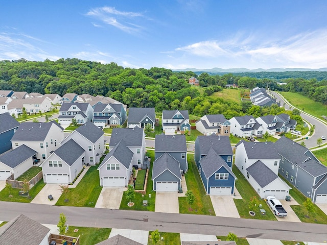 8061 Warbler Way, Brentwood, TN 37027 - aerial perspective of suburban area