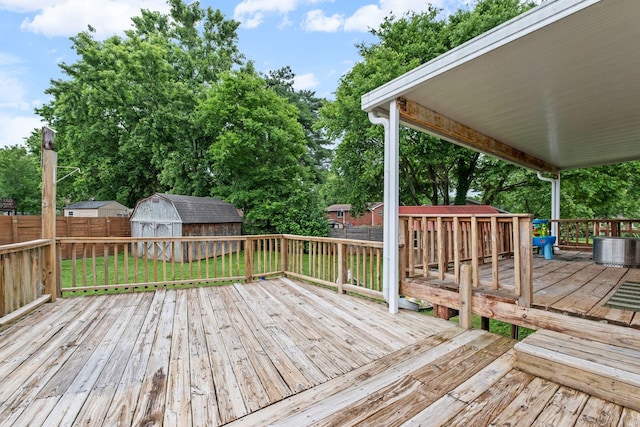 301 Tyler Dr, Hermitage, TN 37076 - deck featuring view of scattered trees
