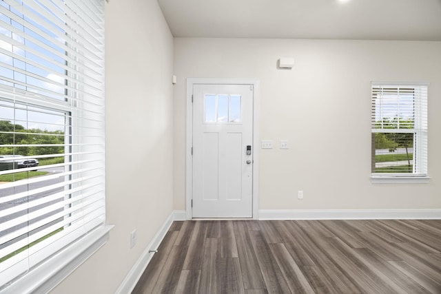 700 Taylor Bend Rd, Columbia, TN 38401 - entryway with dark wood-style flooring and baseboards