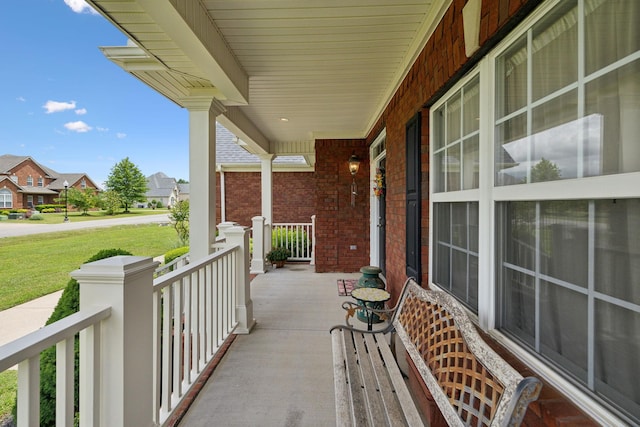 4322 Thoroughbred Ln, Murfreesboro, TN 37127 - porch featuring a residential view